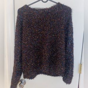 Beautiful party sweater - colorful confetti